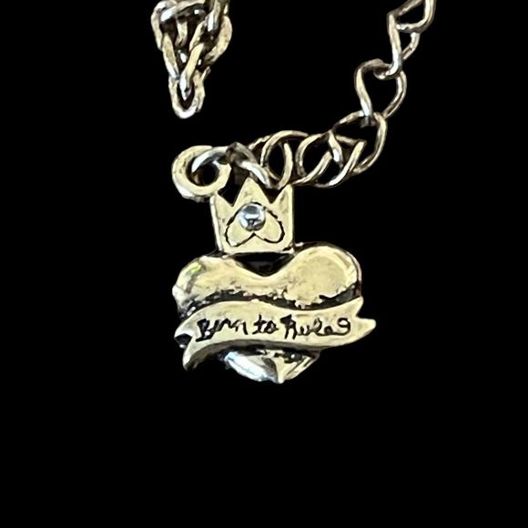 Princess Vera Wang Penguin Locket Necklace Rhinestones Enamel Skates Star Heart - Picture 6 of 6